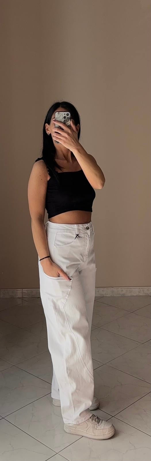 Pantaloni White da Donna-Comfort Casual e Fresco