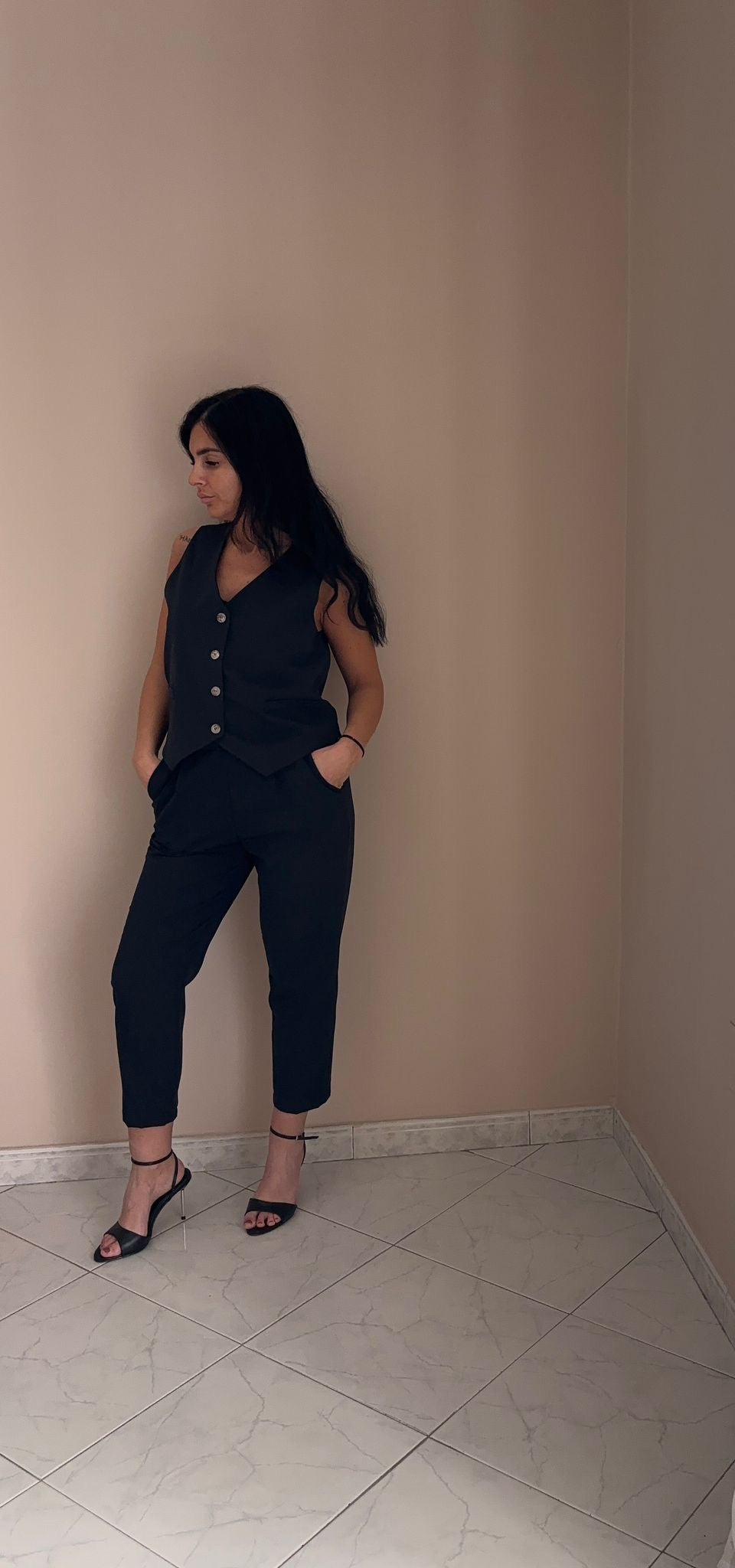 Tailleur Gilet da Donna- Elegante Chic